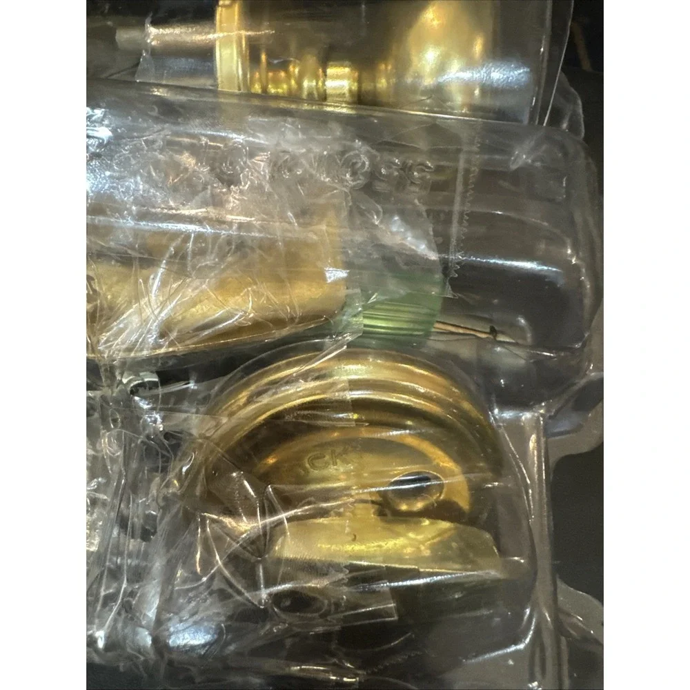 Kwikset Juno Keyed Entry Door Knob / Deadbolt Combo polished brass 991j 3 swt k4